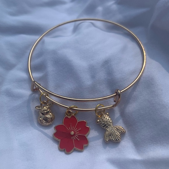 Brand New! Handmade! Adjustable Charm Bracelet - Picture 2 of 9